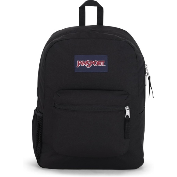 NEW CrossTown Black Jansport Backpack Back to School Summer Travel Backpack